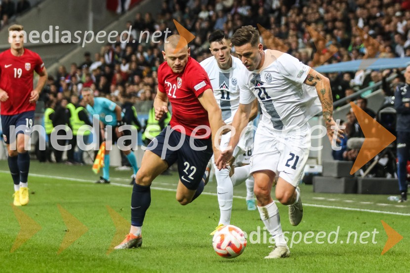  ... ;  Benjamin Verbič, nogometaš, Dinamo KijevLiga Narodov, Slovenija - Norveška