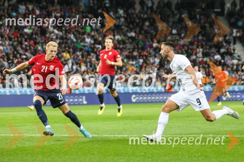  ... ;  Andraž Šporar, nogometaš, ŠK Slovan BratislavaLiga Narodov, Slovenija - Norveška