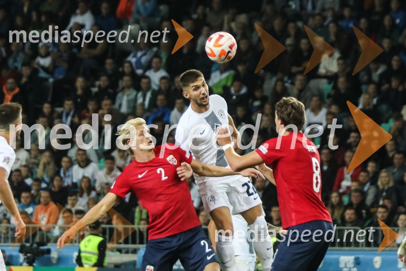  ... ;  Adam Gnezda Čerin, nogometaš, NK Domžale;  ... Liga Narodov, Slovenija - Norveška