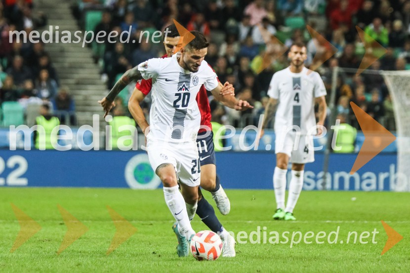  Petar Stojanović, nogometaš, GNK Dinamo ZagrebLiga Narodov, Slovenija - Norveška