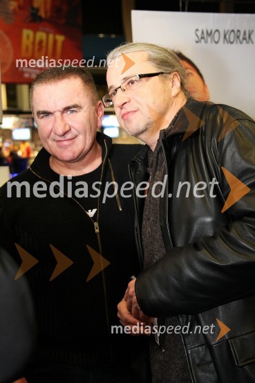 ... in Marcel Štefančič jr., voditelj oddaje Studio CityPremiera filma o Tošetu Proeskem