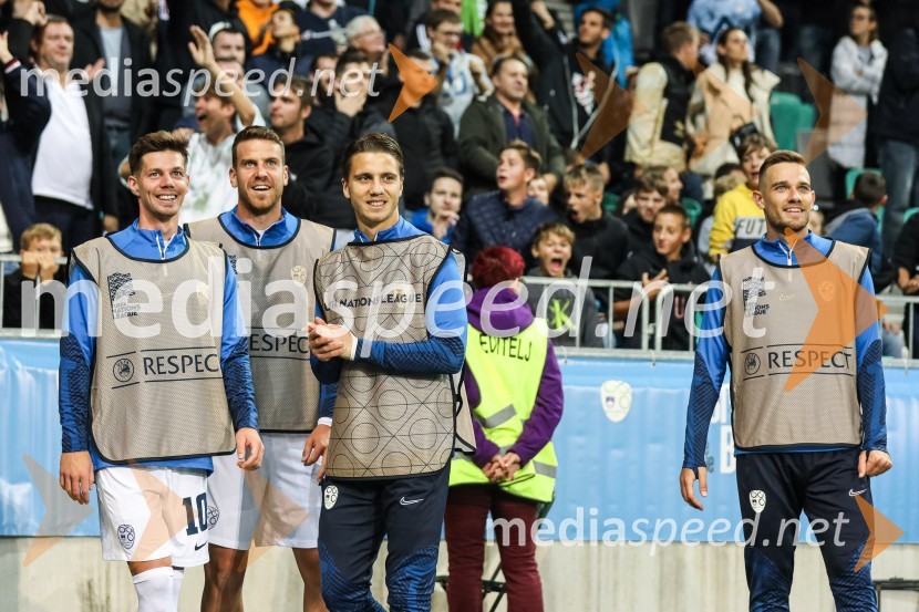  ... ;  ... ;  Luka Zahovič, nogometaš;  Timi Max Elšnik, nogometašLiga Narodov, Slovenija - Norveška