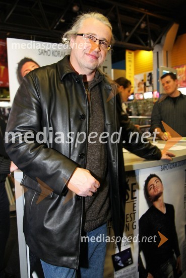 Marcel Štefančič jr., voditelj oddaje Studio CityPremiera filma o Tošetu Proeskem