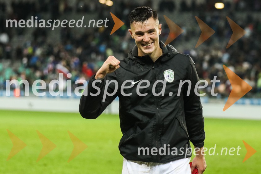  Benjamin Šeško, nogometašLiga Narodov, Slovenija - Norveška