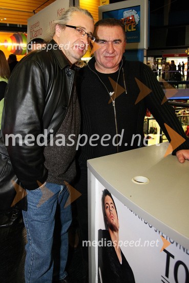 Marcel Štefančič jr., voditelj oddaje Studio City in ...Premiera filma o Tošetu Proeskem
