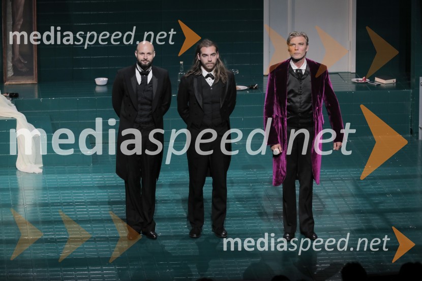  Jaka Lah, igralec;  Matic Maco Lukšič, igralec;  Boris  Kerč, igralecIdiot, premiera drame in podelitev Delovih nagrad