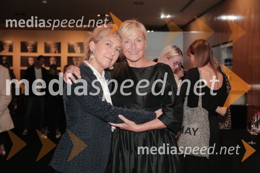  Barbara Hieng Samobor, direktorica in umetniška vodja MGL;  Judita Zidar, igralkaIdiot, premiera drame in podelitev Delovih nagrad