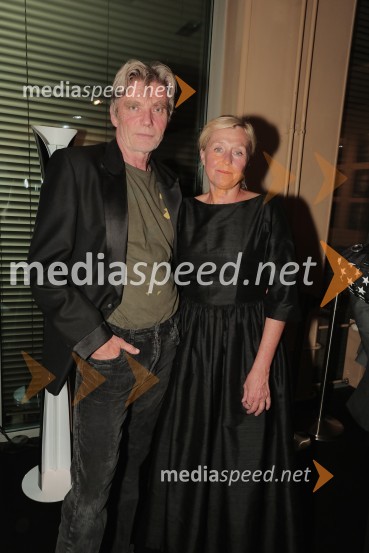  Boris  Kerč, igralec;  Judita Zidar, igralkaIdiot, premiera drame in podelitev Delovih nagrad