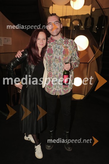  Katarina Koprivnikar, marketing MGL;  Matic Maco Lukšič, igralecIdiot, premiera drame in podelitev Delovih nagrad