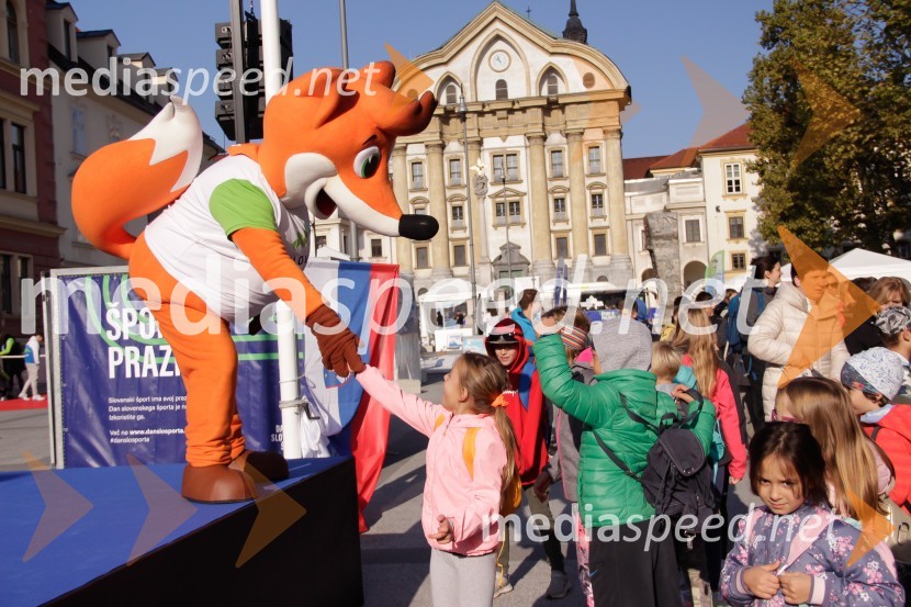 Dan slovenskega športa na Kongresnem trgu v Ljubljani 2022