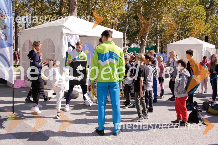 Dan slovenskega športa na Kongresnem trgu v Ljubljani 2022