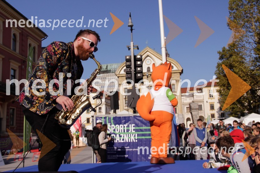 Dan slovenskega športa na Kongresnem trgu v Ljubljani 2022