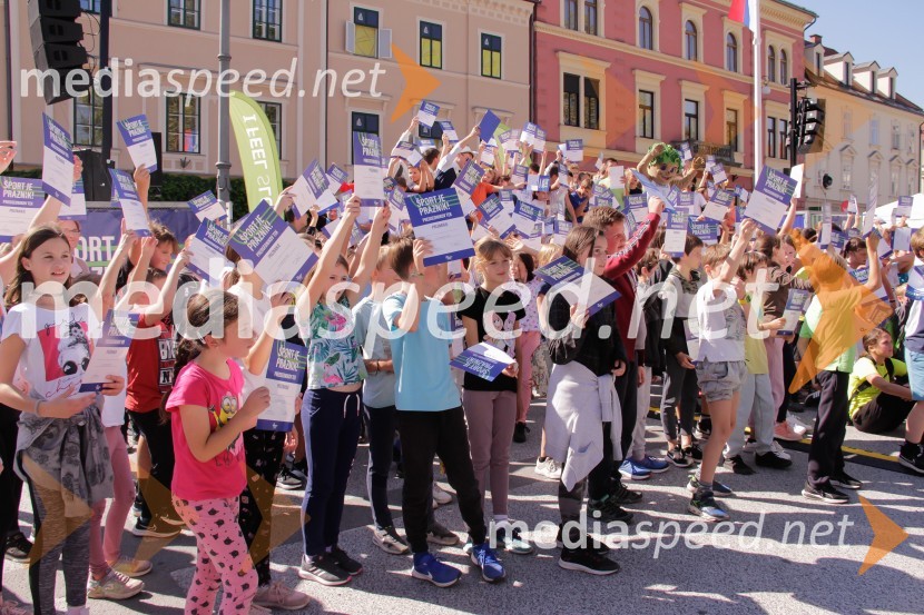 Dan slovenskega športa na Kongresnem trgu v Ljubljani 2022