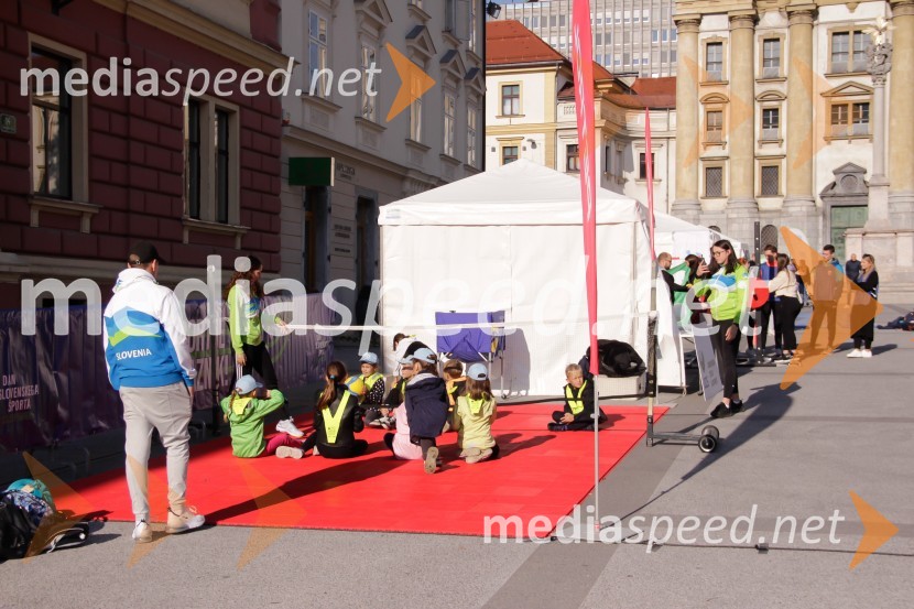 Dan slovenskega športa na Kongresnem trgu v Ljubljani 2022