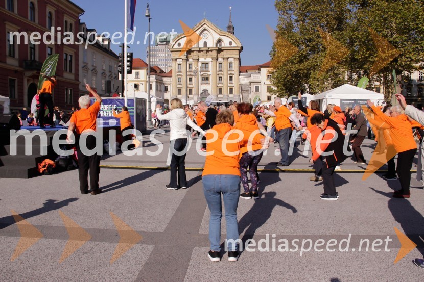 Dan slovenskega športa na Kongresnem trgu v Ljubljani 2022