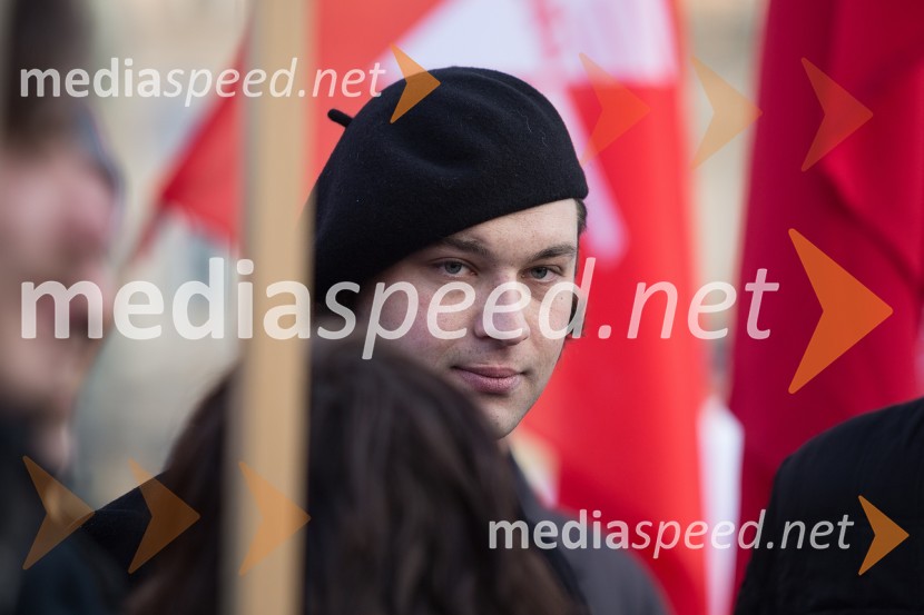  Miha Kordiš, poslanec Združene levice,  kandidat na predsedniških volitvah 2022Predsedniški kandidati 2022