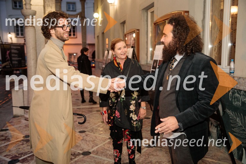  ... ;  Vesna  Jevnikar, igralka;   Jure Novak, režiser, direktor, Prešernovo gledališče KranjZaprta študija. »New Constructive Ethics«, premiera v Prešernovem gledališču Kranj