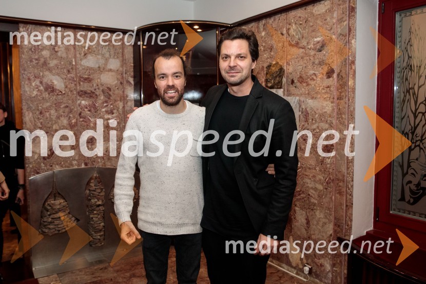  Blaž Šef, igralec;  Tibor Hrs Pandur, dramaturgZaprta študija. »New Constructive Ethics«, premiera v Prešernovem gledališču Kranj