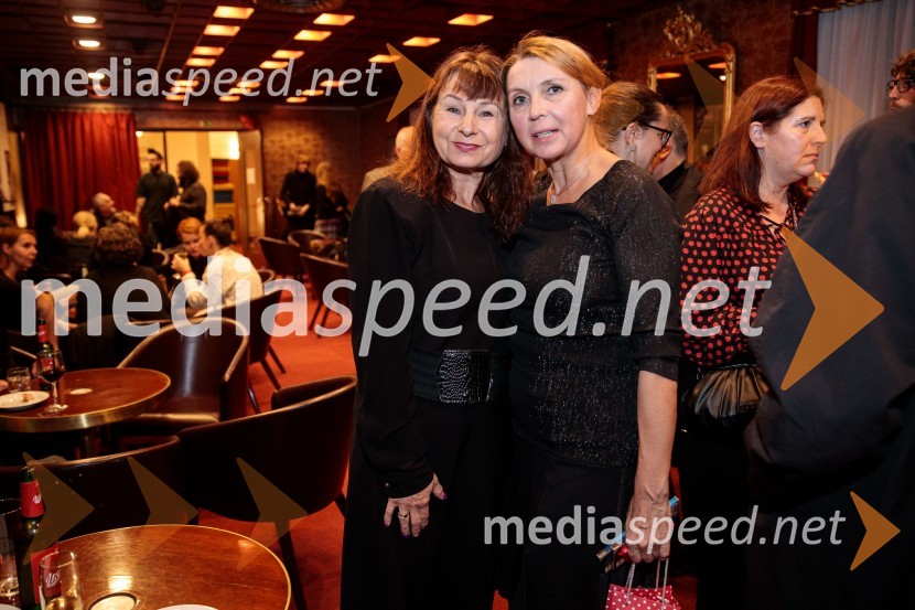  Violeta Tomić, igralka, bivša poslanka DZ;  Darja Reichman, igralkaZaprta študija. »New Constructive Ethics«, premiera v Prešernovem gledališču Kranj