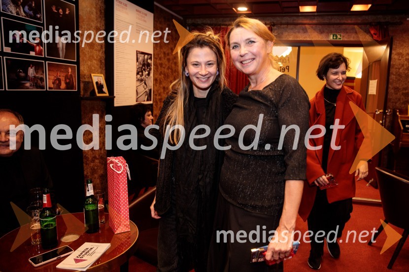  Nina Rajić Kranjac, režiserka;  Darja Reichman, igralkaZaprta študija. »New Constructive Ethics«, premiera v Prešernovem gledališču Kranj