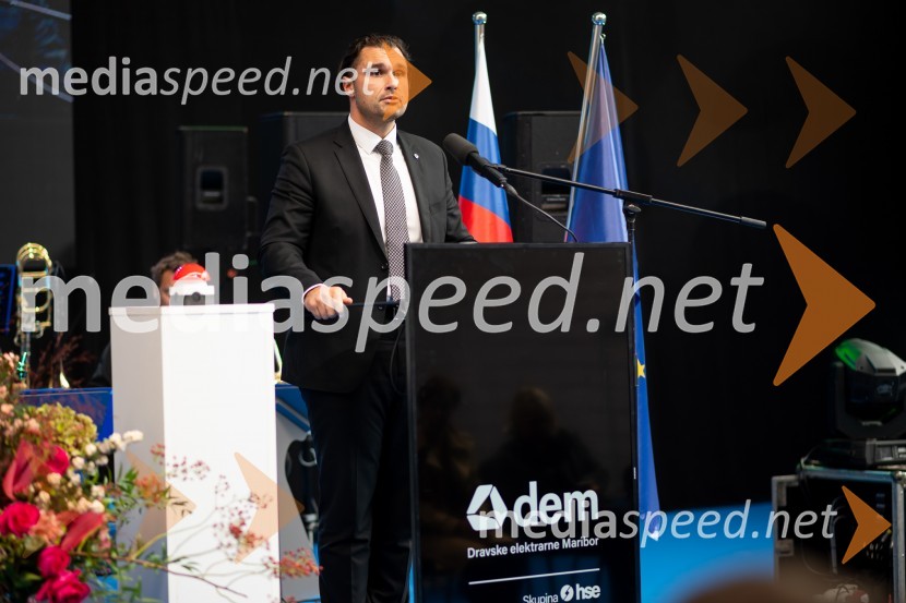 mag. Damjan Seme, direktor, Dravske elektrarne MariborSlavnostni dogodek ob 70. obletnici družbe Dravske elektrarne Maribor