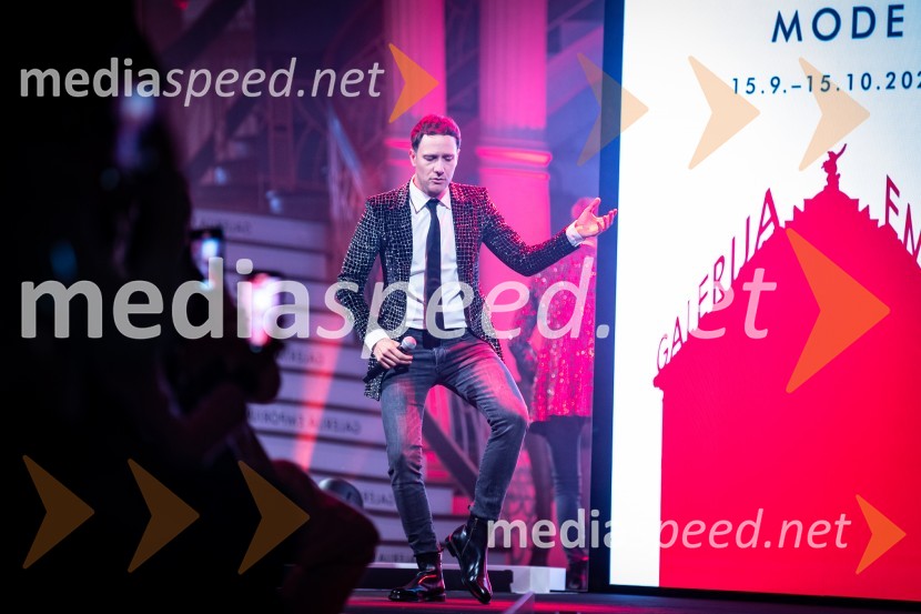  Klemen Slakonja, igralec, komik in TV voditeljJesenska modna revija Emporium