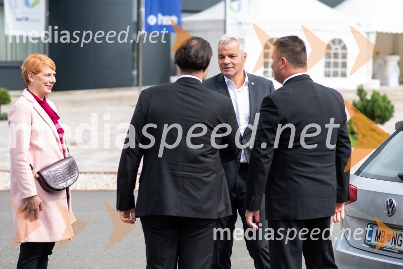  ... ; mag. Damjan Seme, direktor, Dravske elektrarne Maribor;  Aleksander Saša Arsenovič, župan, Mestna občina Maribor; dr. Aleksander Brunčko, Generalni direktor, DEMSlavnostni dogodek ob 70. obletnici družbe Dravske elektrarne Maribor