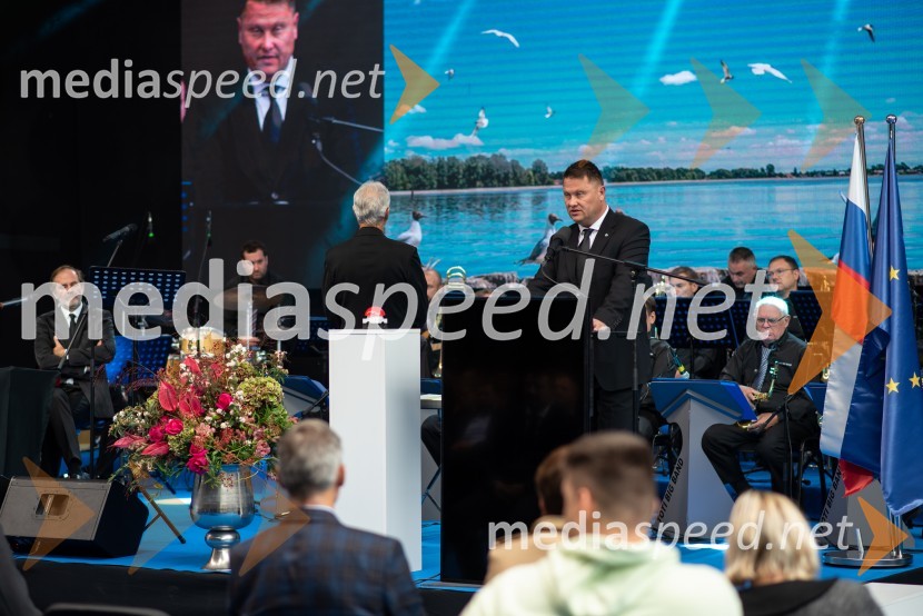 dr. Aleksander Brunčko, generalni direktor, DEMSlavnostni dogodek ob 70. obletnici družbe Dravske elektrarne Maribor