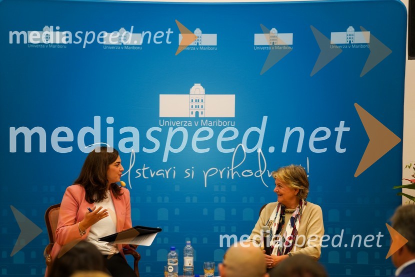  ... ;  Elisa Ferreira, Evropska komisarka za kohezijo in reformeObisk evropske komisarke Elise Ferreira na Univerzi v Mariboru