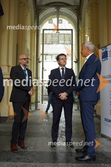  ... ; prof. dr. Zdravko Kačič, rektor Univerze v Mariboru;  Saša Arsenovič, župan občine Maribor, podjetnikObisk evropske komisarke Elise Ferreira na Univerzi v Mariboru