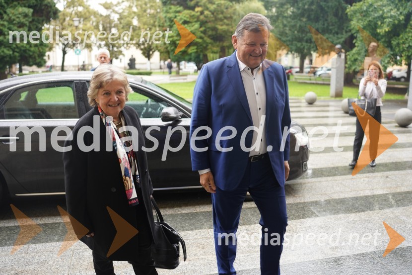  Elisa Ferreira, Evropska komisarka za kohezijo in reforme; dr. Aleksander Jevšek, minister brez rasorja, pristojen za razvoj in evropsko kohezijsko politikoObisk evropske komisarke Elise Ferreira na Univerzi v Mariboru