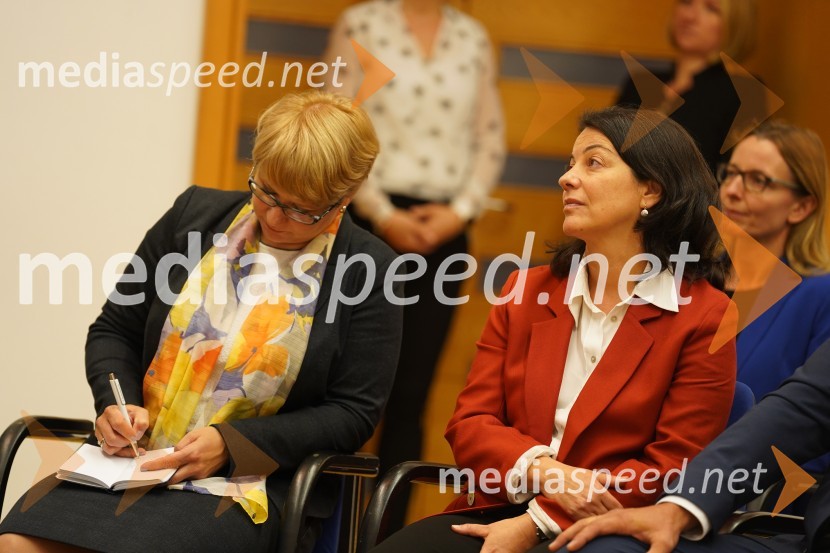 Obisk evropske komisarke Elise Ferreira na Univerzi v Mariboru