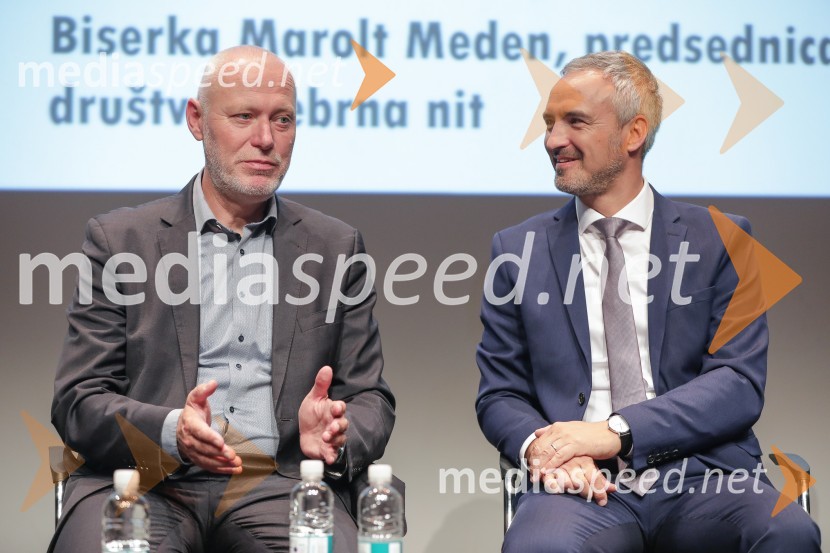 dr. Milan Brglez, nekdanji predsednik Državnega zbora Republike Slovenije, kandidat na predsedniških volitvah 2022;  Janez Cigler Kralj, nekdanji minister za delo, družino, socialne zadeve in enake možnosti, kandidat na predsedniških volitvah 2022Soočenje predsedniških kandidatov v okviru Festivala za tretje življenjsko obdobje