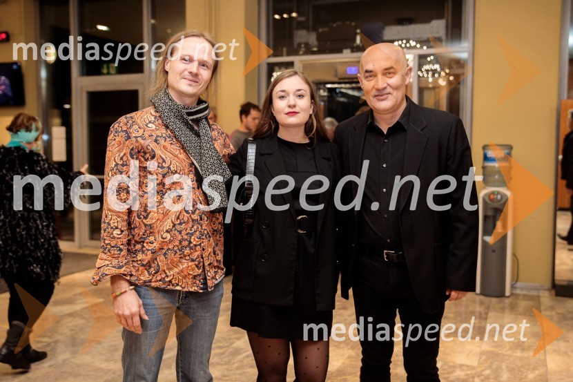  ... ;  Nika Korenjak, igralka;  Goran Garevski, podpredsednik inženiringa System Software and Tools v družbi ComtradeŽabe, premiera poetične drame