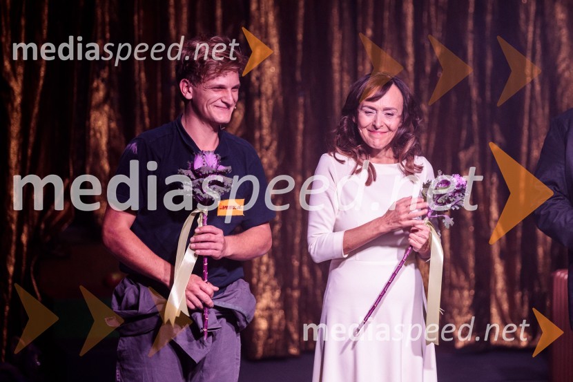  Matevž Sluga, AGRFT;  Mirjam Korbar, igralkaŽabe, premiera poetične drame