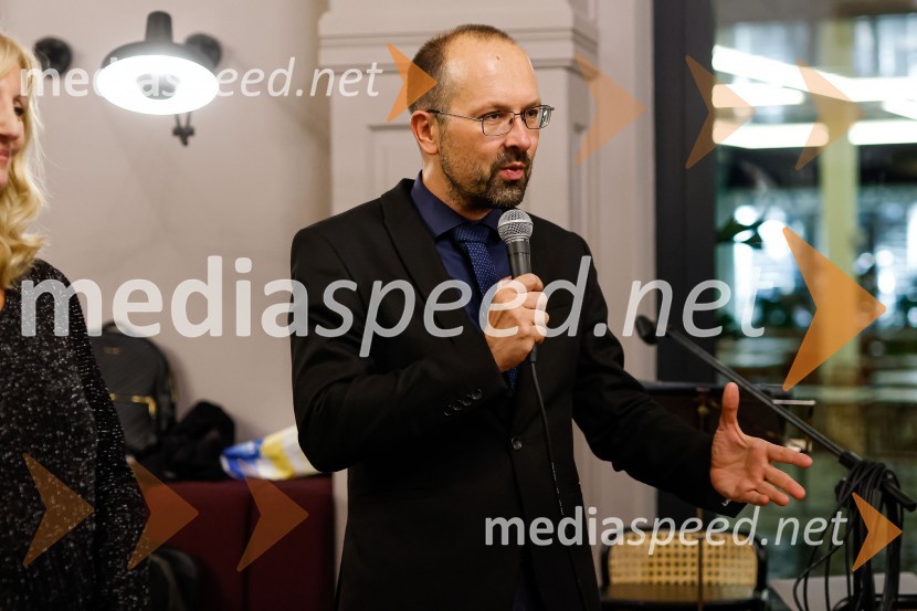 Dr. Matej Šekli, predsednik Slavističnega društva in predsednik strokovne komisije Škrabčeve ustanovePodelitev štipendij Škrabčeve ustanove za leto 2022