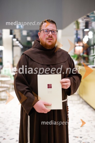 Br. Jan Dominik Bogataj, doktorski študent patrističnih znanosti na Institutum Patristicum AugustinianumPodelitev štipendij Škrabčeve ustanove za leto 2022