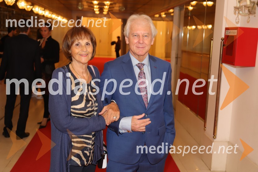  Andreja Kračun, predsednica, Dobrodelno združenje Koraki za korakce;  prof. dr. Davorin  Kračun, ekonomist, predsednik Fiskalnega sveta, član Rotary Cluba MariborLa Gioconda, premiera opere v SNG Maribor