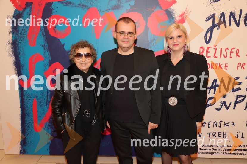  Dragica Petrovič, režiserka in producentka;  Alan Kavčič, predstavnik za odnose z javnostmi SNG Maribor;  Darja Čižek, marketing SNG MariborLa Gioconda, premiera opere v SNG Maribor