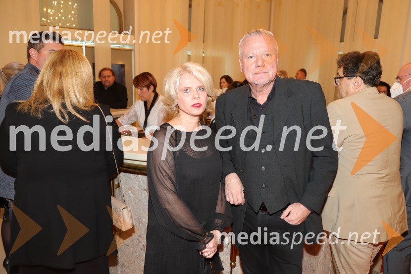  Natalija Ravter;  Staš Ravter, direktor SNG Opera in balet LjubljanaLa Gioconda, premiera opere v SNG Maribor