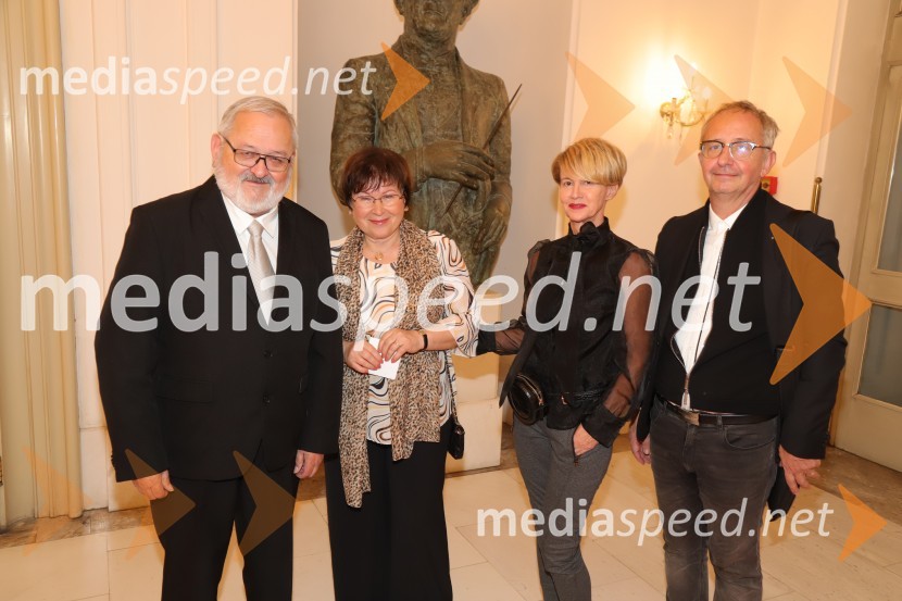 prof. dr. Igor Tičar, nekdanji rektor, Univerza v Mariboru;  Jolanda Tičar;  ... ;  ... La Gioconda, premiera opere v SNG Maribor