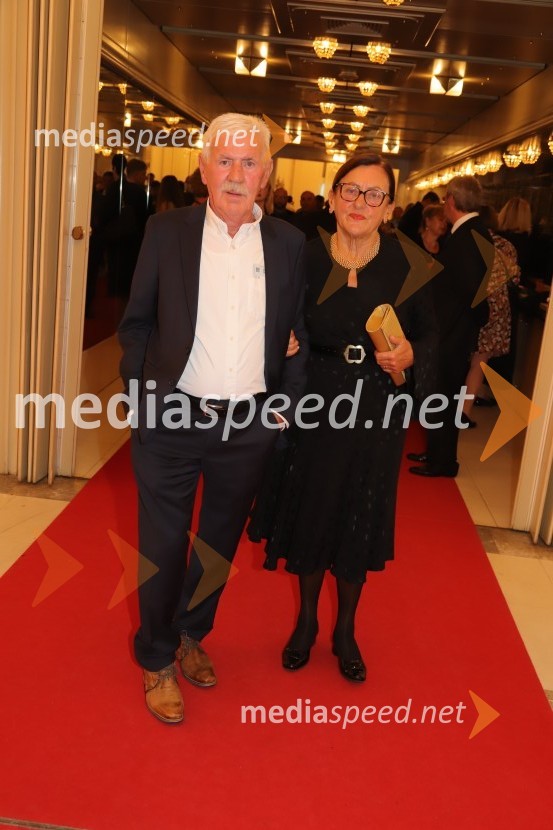  Branko Bezjak, nekdanji direktor, Swaty;  Dunja BezjakLa Gioconda, premiera opere v SNG Maribor