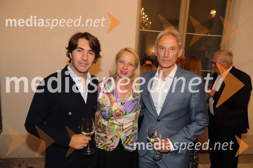  Edward Clug, umetniški direktor, Balet SNG Maribor;  Jasmina Leskovar, SNG Maribor;  Igor  Leskovar, Mestna občina MariborLa Gioconda, premiera opere v SNG Maribor