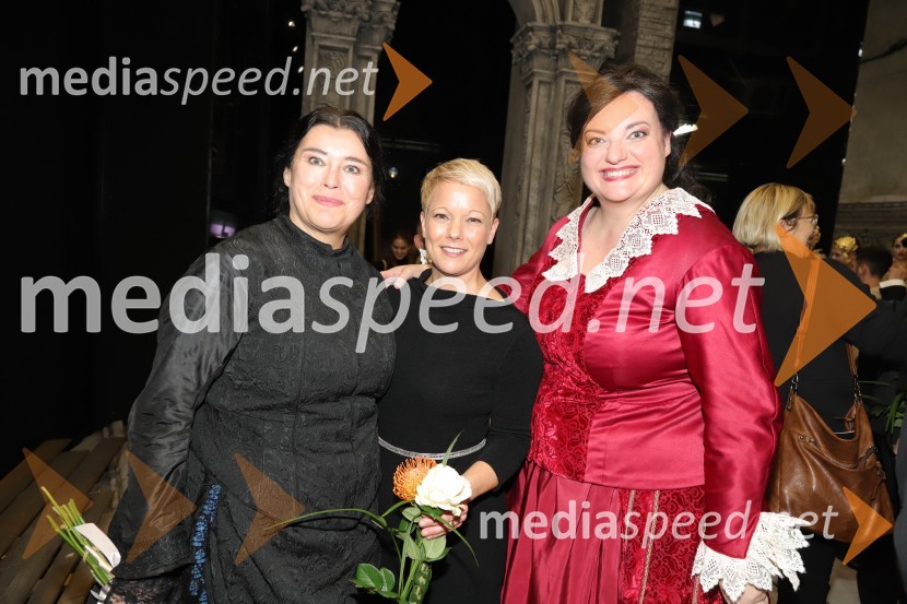  Dada Kladenik, pevka;  Zsuzsa Budavari Novak, zborovodkinja;  Rebeka Lokar, operna pevkaLa Gioconda, premiera opere v SNG Maribor