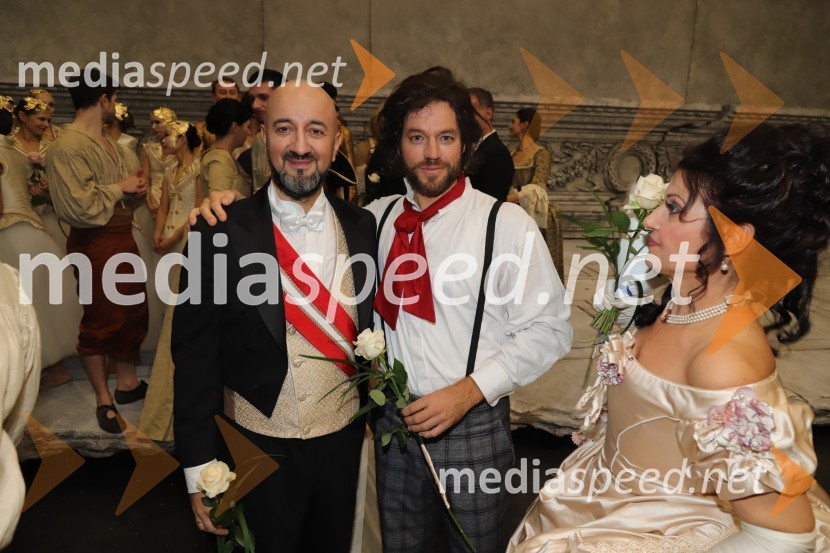  Dragoljub Bajić;  Luka  Brajnik, baritonist;  Irena  Petkova, operna pevkaLa Gioconda, premiera opere v SNG Maribor