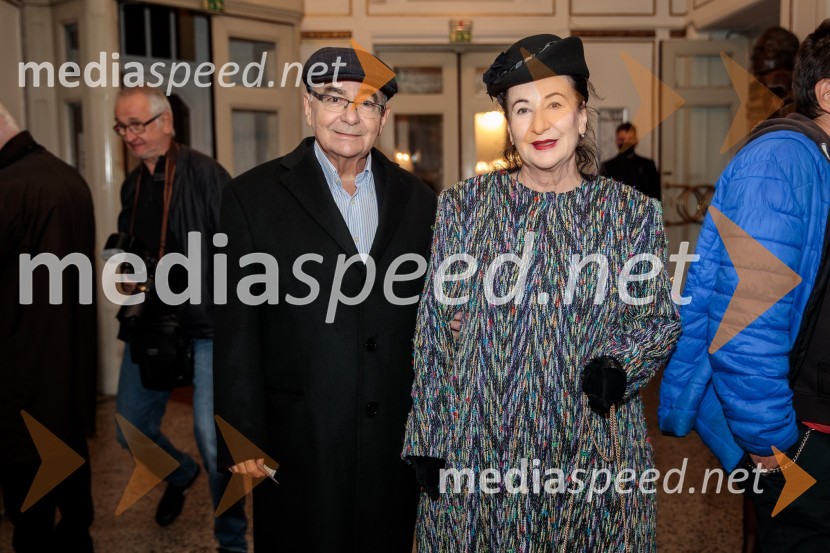  Mitja Rotovnik, nekdanji direktor Cankarjevega doma;  Polona Vetrih, igralkaPasji sin. Do koder te pusti veriga, premiera