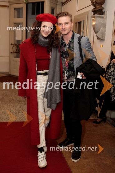  Diana  Kolenc, igralka;  Jure Rajšp, igralecPasji sin. Do koder te pusti veriga, premiera