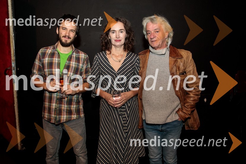  ... ;  Saša  Pavček, igralka, Predsednica združenja dramskih umetnikov Slovenije, prejemnica Borštnikovega prstana;  Vojko Zidar, igralecPasji sin. Do koder te pusti veriga, premiera