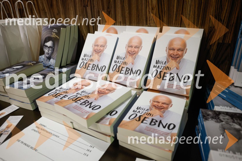 Miha Mazzini: Osebno, predstavitev knjige v Cankarjevem domu