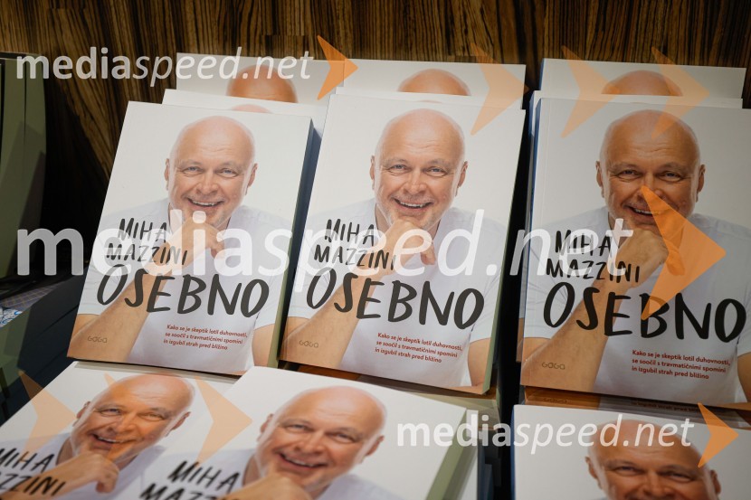 Miha Mazzini: Osebno, predstavitev knjige v Cankarjevem domu